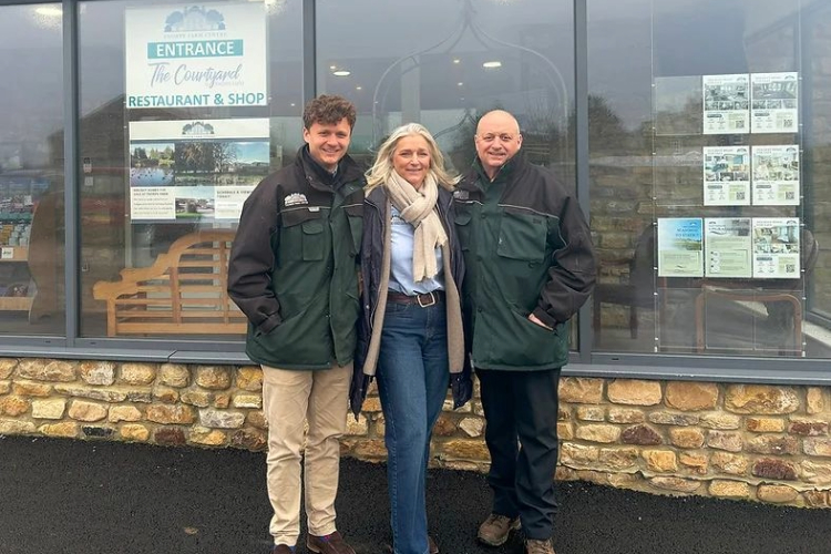 Paul, Jo and Harvey Barkes